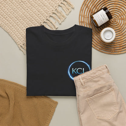 KCL Heritage Crest Tee — Knowledge • Culture • Legacy | Flagship Collection