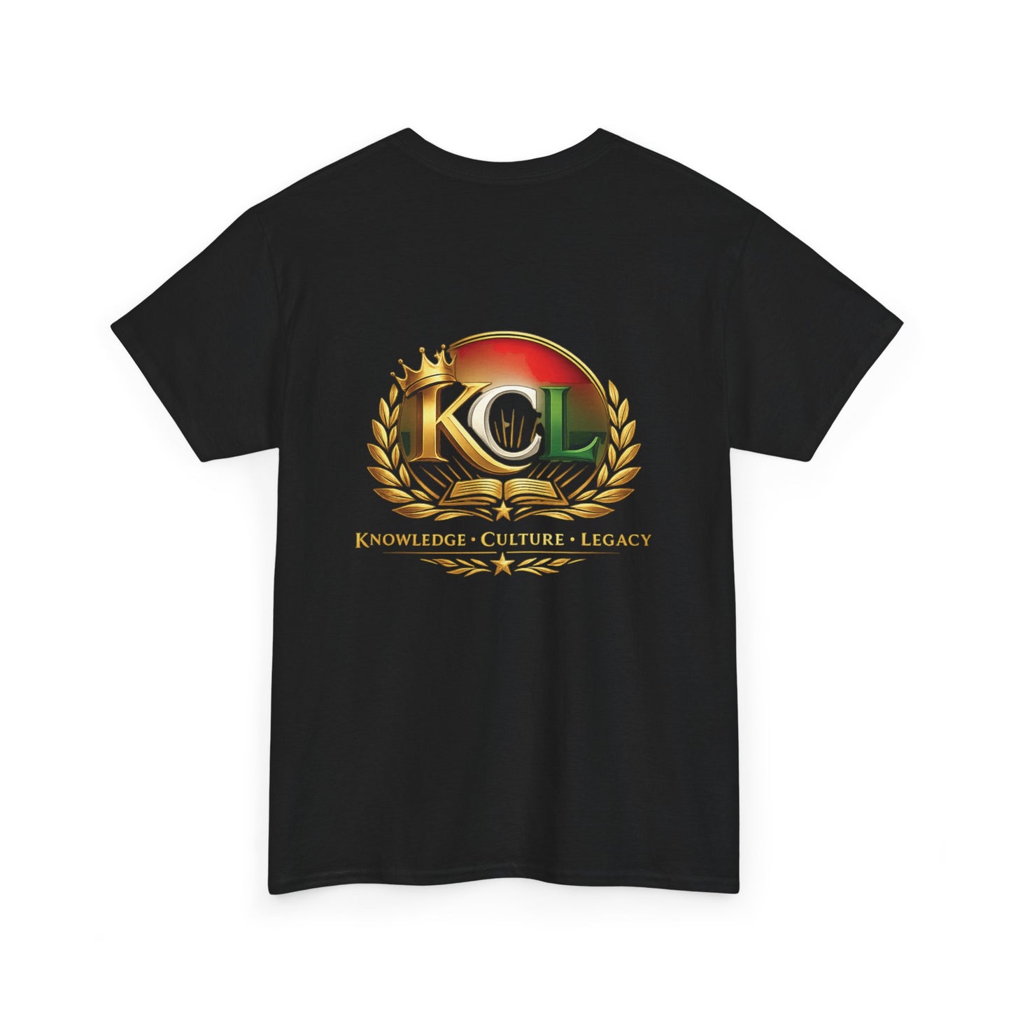 KCL Heritage Crest Tee — Knowledge • Culture • Legacy | Flagship Collection