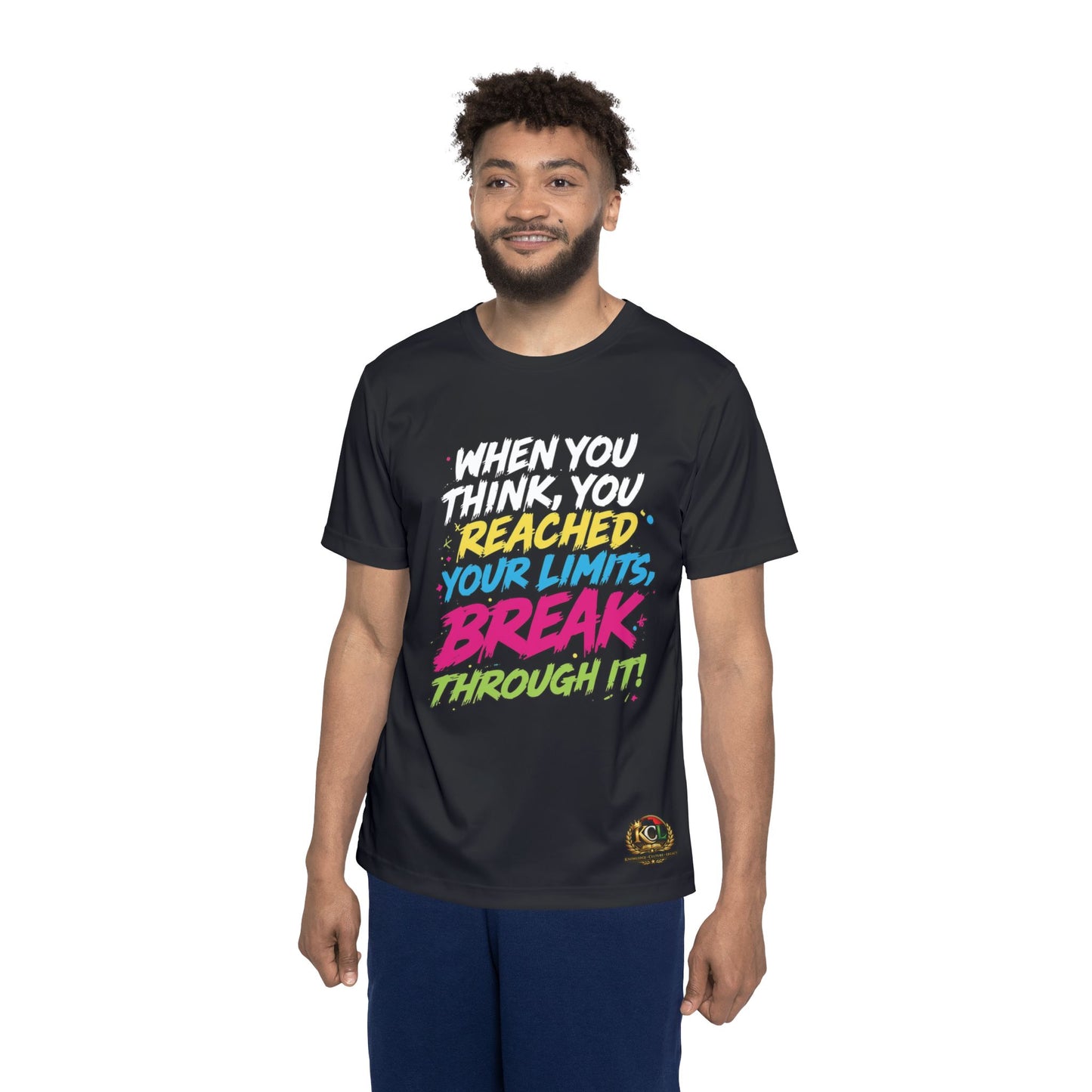 Limitless Mindset, Break Through Your Limits Motivational Tee