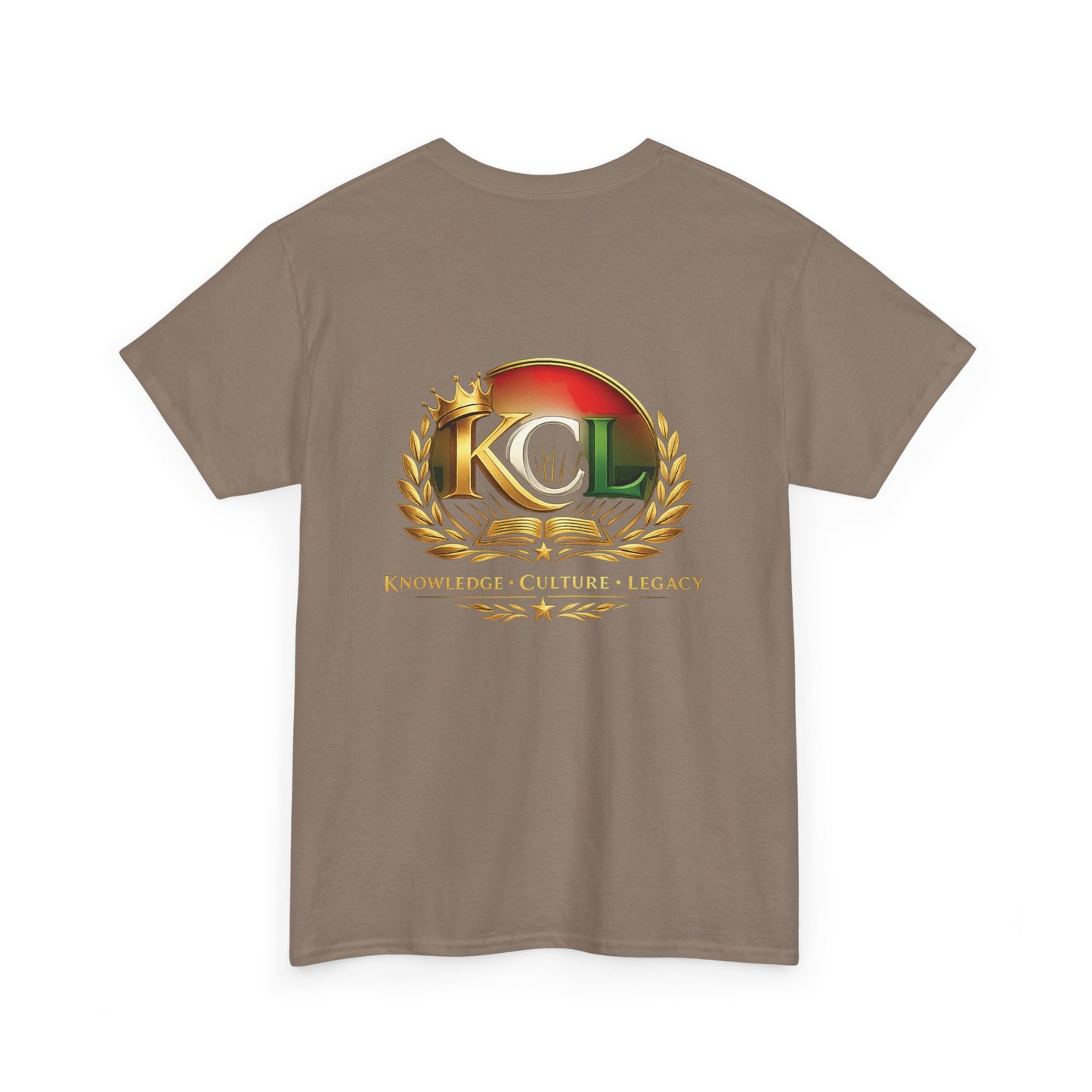 KCL Heritage Crest Tee — Knowledge • Culture • Legacy | Flagship Collection