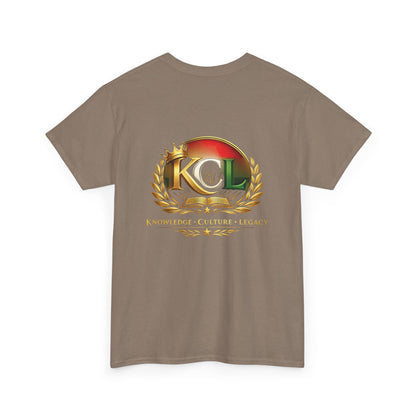 KCL Heritage Crest Tee — Knowledge • Culture • Legacy | Flagship Collection