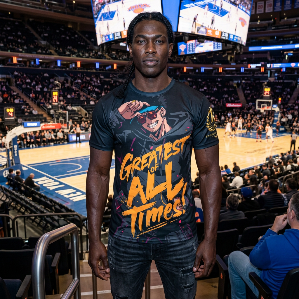 GOAT Mode™ Men's Sports Jersey – Greatest of All Times Graphic Performance Tee