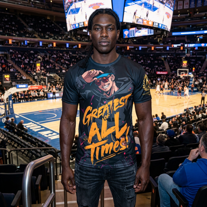 GOAT Mode™ Men's Sports Jersey – Greatest of All Times Graphic Performance Tee