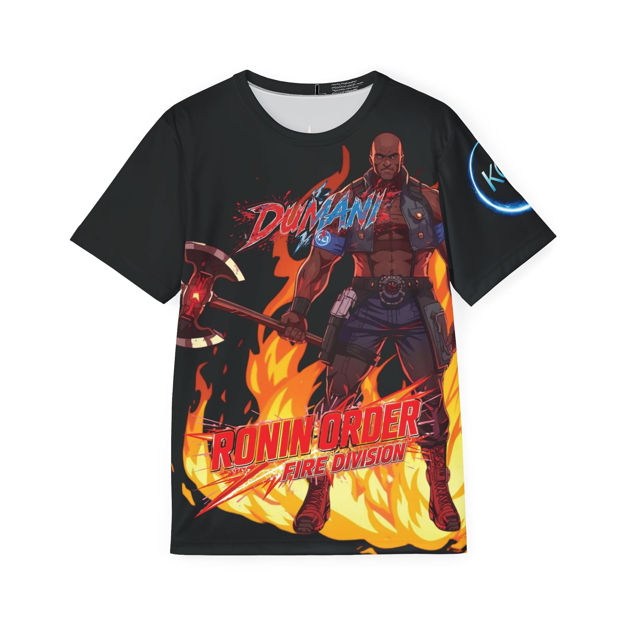 Ronin Order: Dumani Inferno Warlord – Fire Division Tee