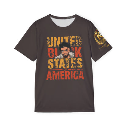 United Black States of America™ Men's Jersey – Unity, Strength & Legacy Graphic Tee