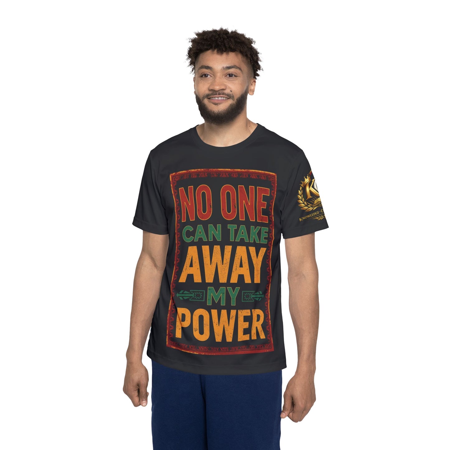 'No One Can Take Away My Power' Motivational Sports Tee
