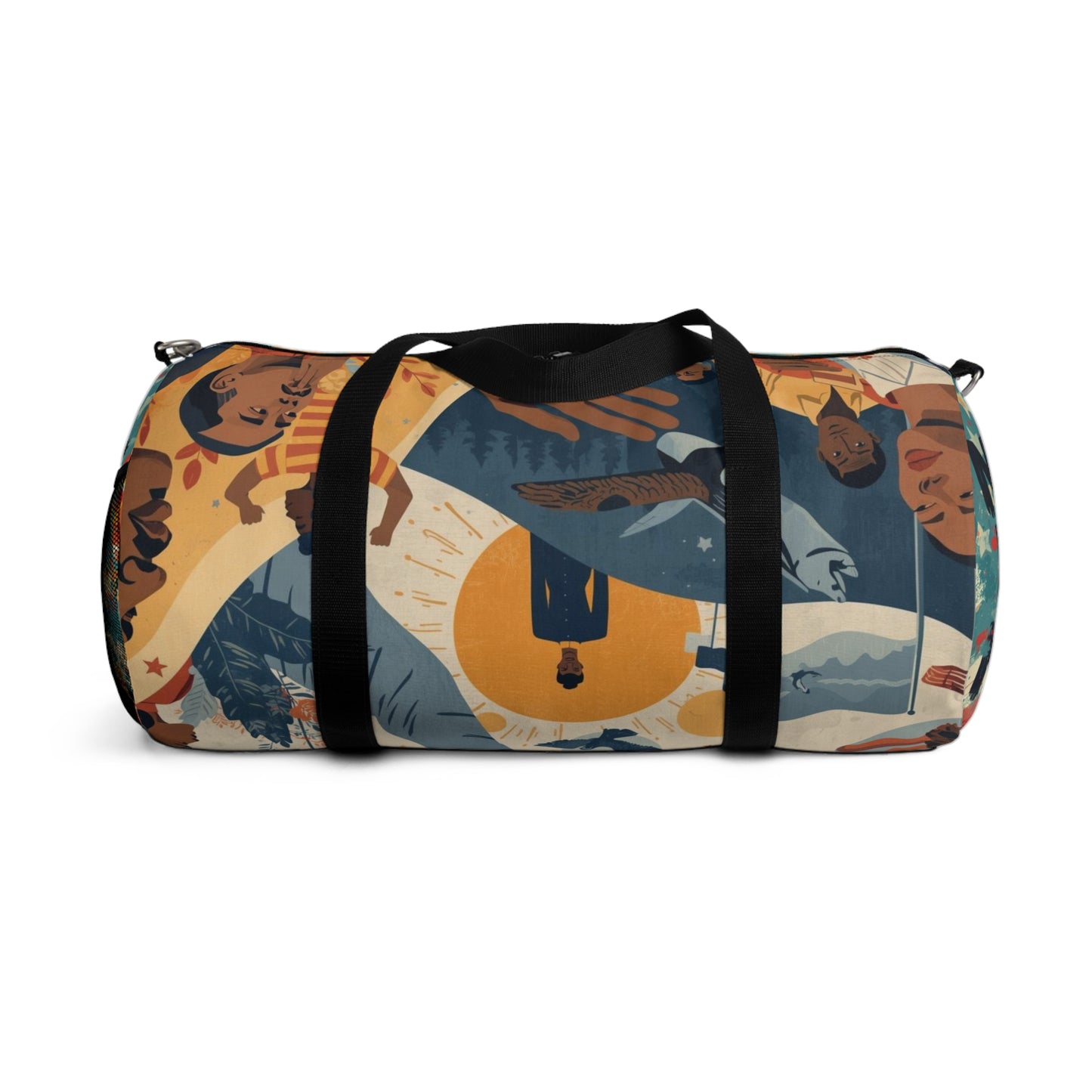 MLK Jr. Inspirational Portrait Duffel Bag — Motivational Travel Gym Bag