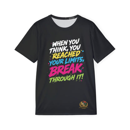 Limitless Mindset, Break Through Your Limits Motivational Tee