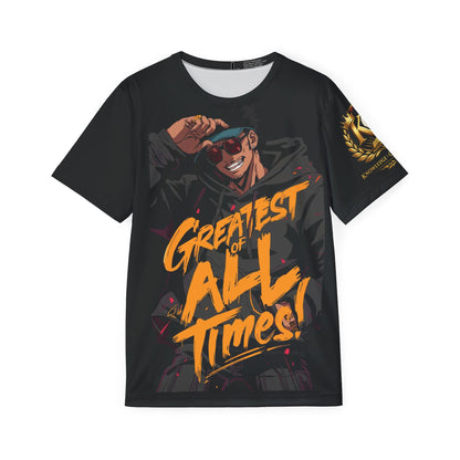 GOAT Mode™ Men's Sports Jersey – Greatest of All Times Graphic Performance Tee